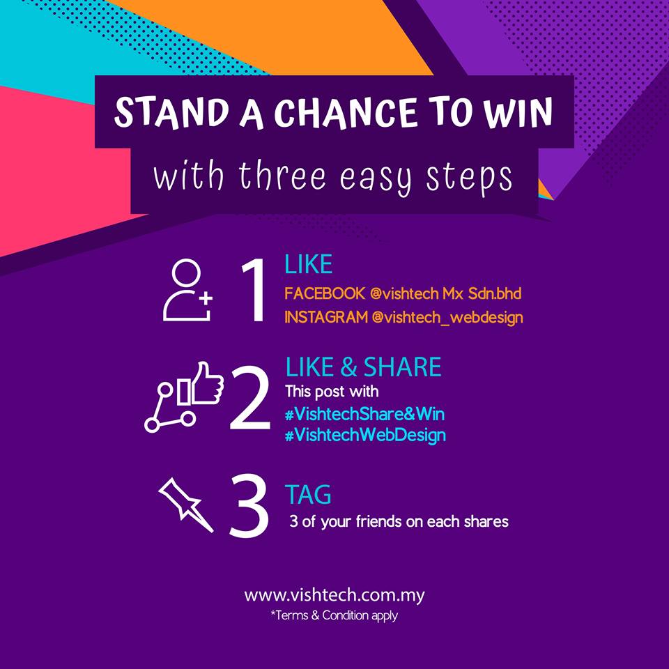 VISHTECH LIKE, SHARE AND WIN CONTEST 